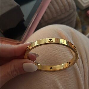 Kate Spade Gold Plated Bangle Bracelet